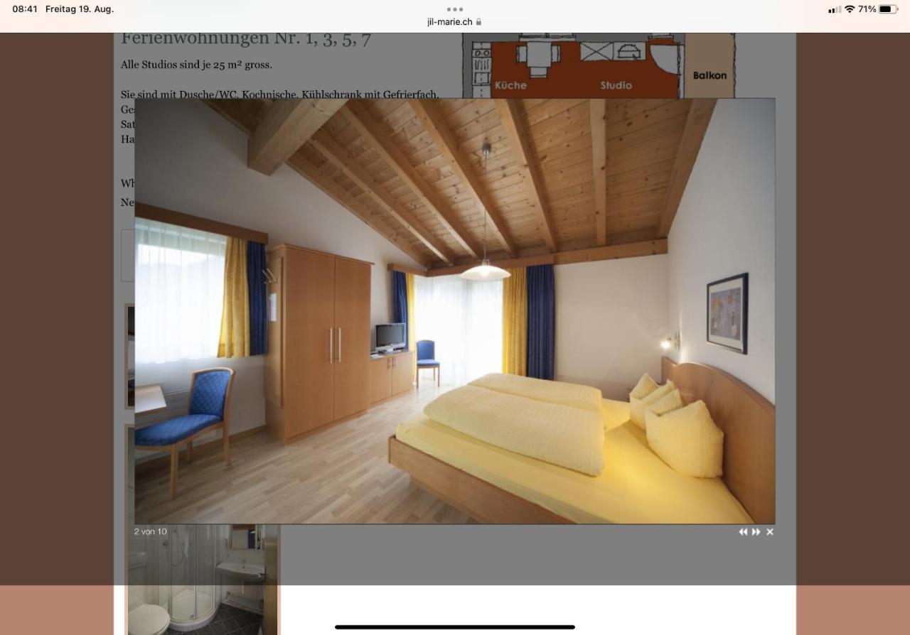 Jil-Marie Samnaun Studiowohnung Nummer 3 Extérieur photo
